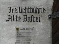 Schriftzug &quot;Alte Bastei&quot; N&ouml;rdlingen